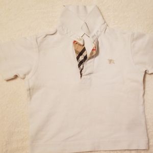 2Y-3Y Burberry polo shirt